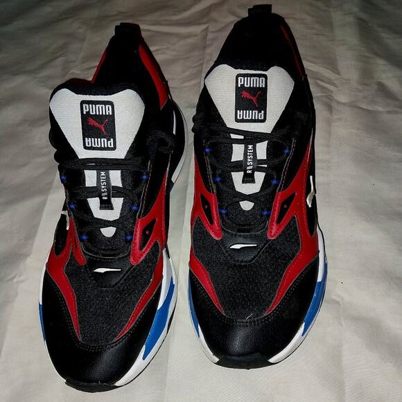 Men's PUMA Sneakers, retro-inspired design, with bold color palette, Size 8.5 - Picture 1 of 4